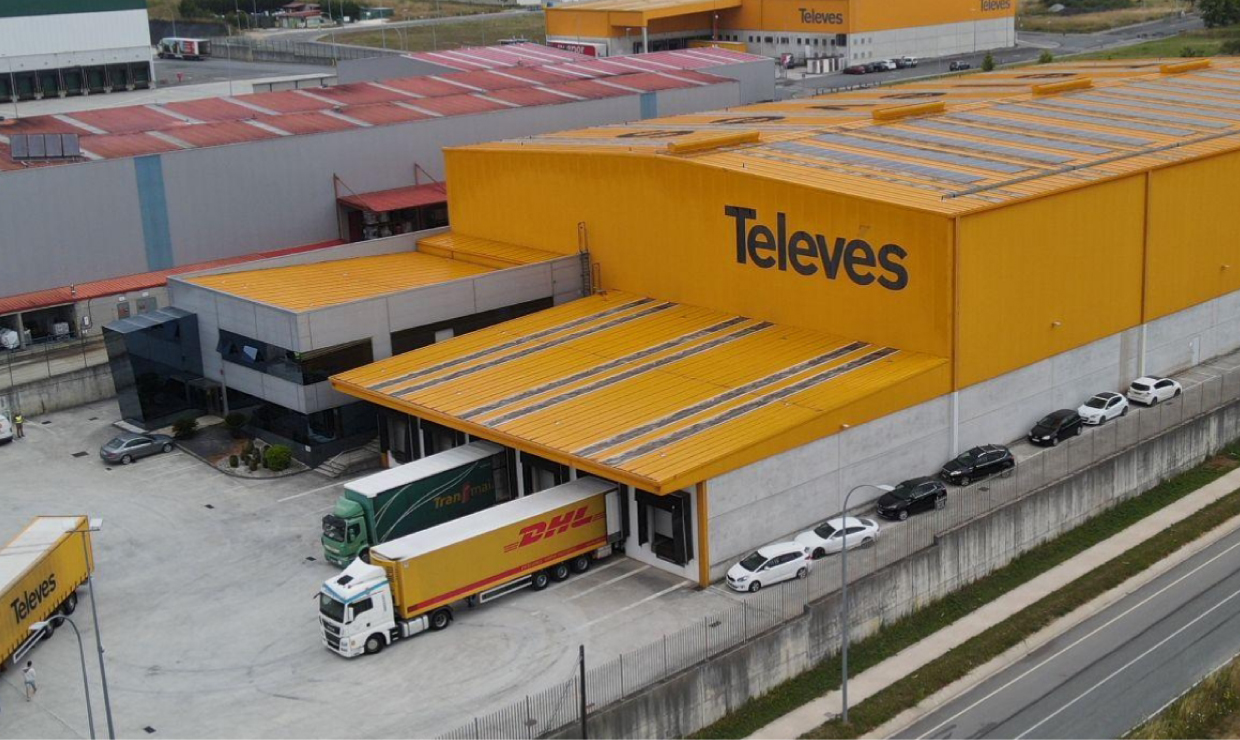 Centro logístico de Televés